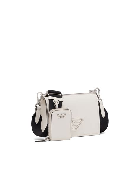 mini borsa in saffiano prada|Mini Borsa In Saffiano Bianco .